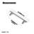 3.75''Center To Center Novelty Irregular Bar Pull Handle Multipack-105111757-121833797