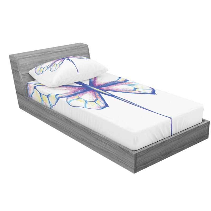 Microfiber Sheet Set, Twin XL Sheet Set + Fitted Sheet + 1 Pillowcase
