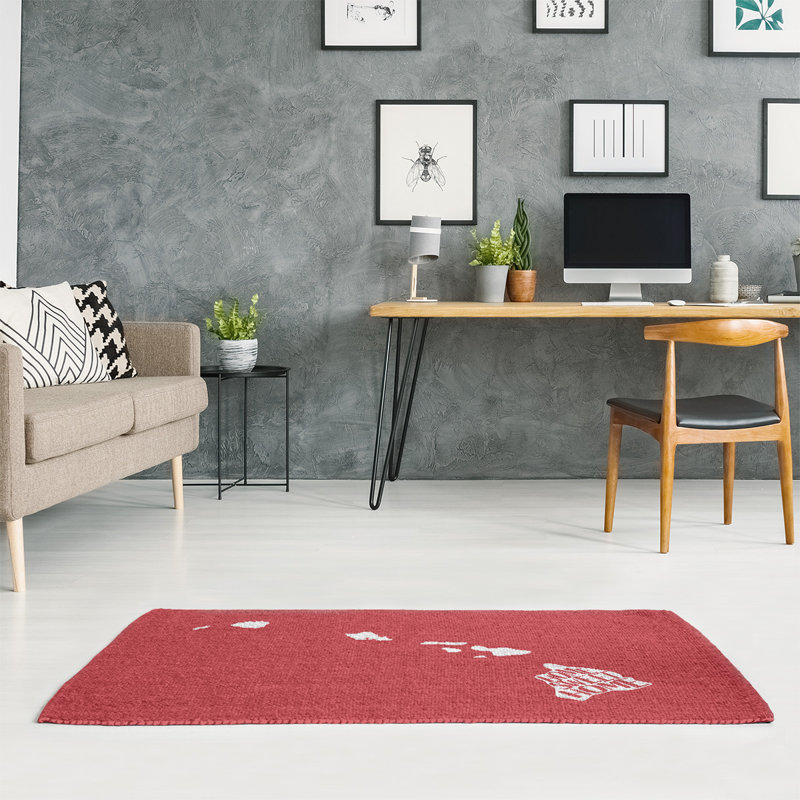Chenille Indoor Rug, Rectangle 5' x 7'