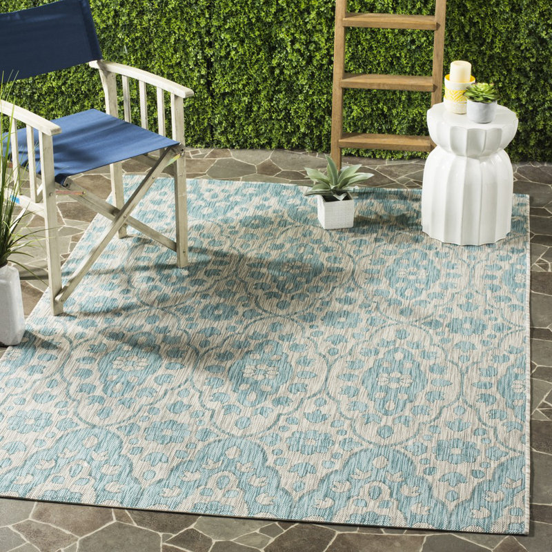 Regal Martha Stewart Performance Floral Rug, Runner 2'7" x 8'2"