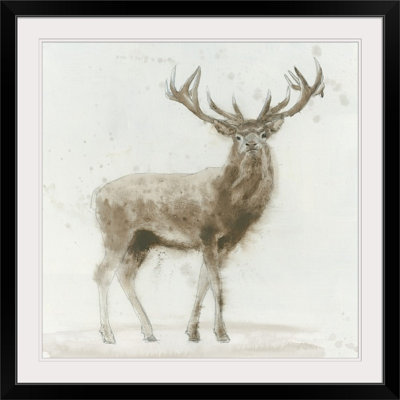 «Stag» par Ieuan, reproduction d'art