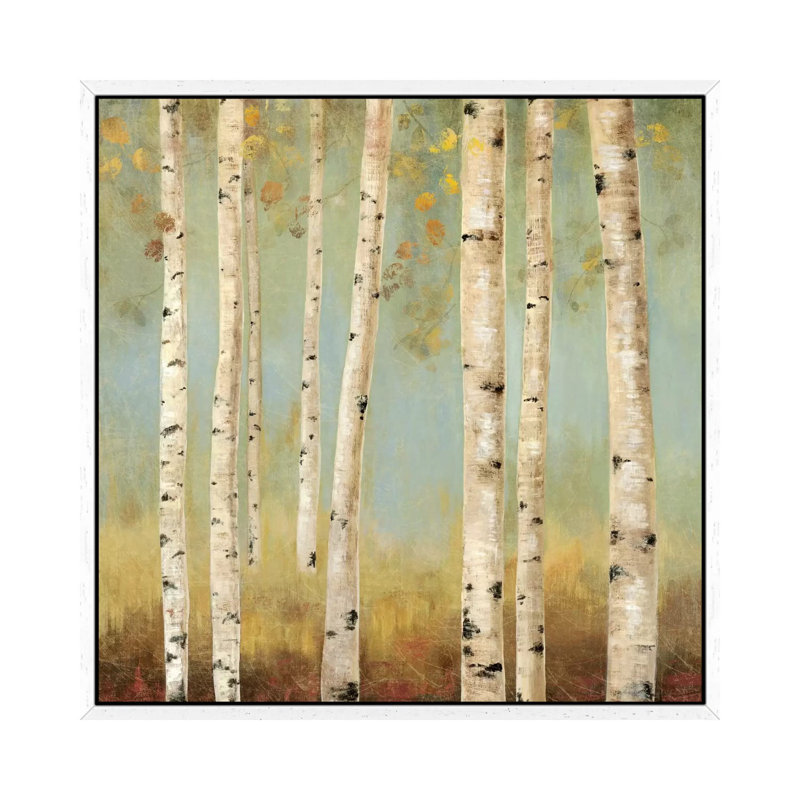Eco II by Allison Pearce - Painting on Canvas, 66.04 cm H x 66.04 cm W, White Framed Canvas