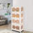 Collapsible Storage Bins With Lids & Wheels(4 Tier)