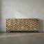 Herringbone 76.5'' W Solid Wood Sideboard