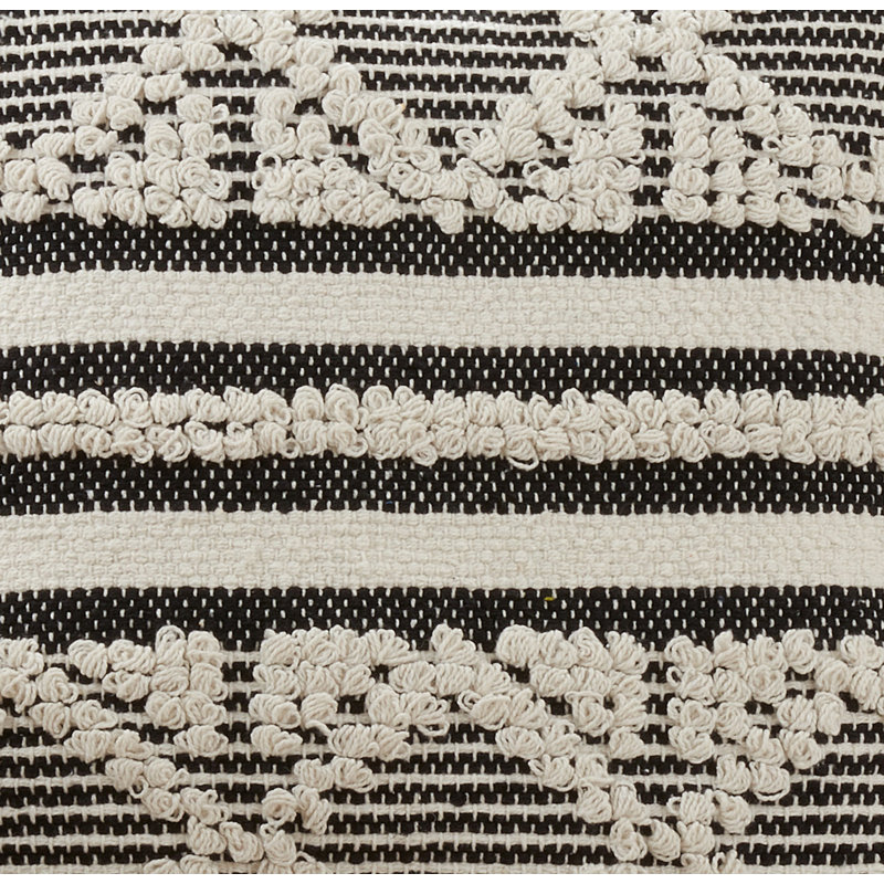 Housse de coussin en coton Kema, Polyester/ Bourre en polyester