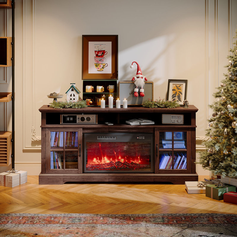 TV Stand Fireplace for TVs up to 58" Fireplace