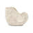 8.5X5.5X6.3" Sand And Cement Nautilus Shell Planter With Textured Beige Finish