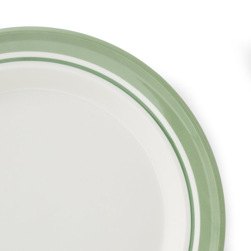 Portmeirion, Potters Stripe - Dinner Plates, Green