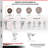 4 Piece Glass Filled Nylon Caster Set
