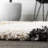 Jubei Modern Bold Strie' Shag Beige/Black/Yellow Rug-520058479