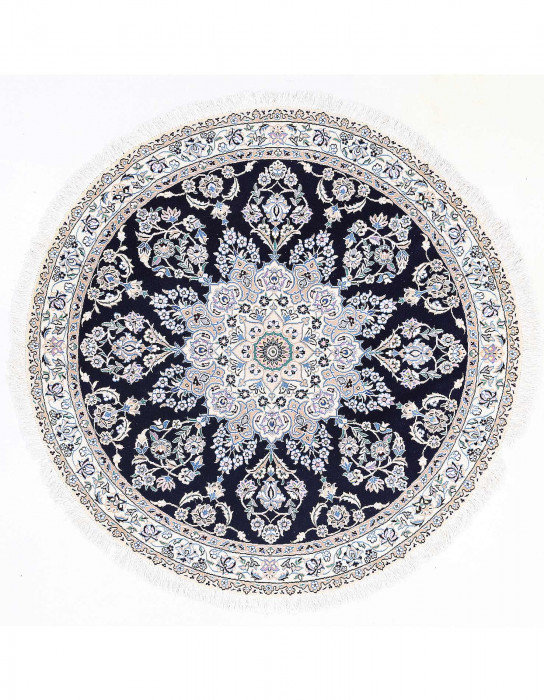 Tapis unique en laine et en soie Merrian