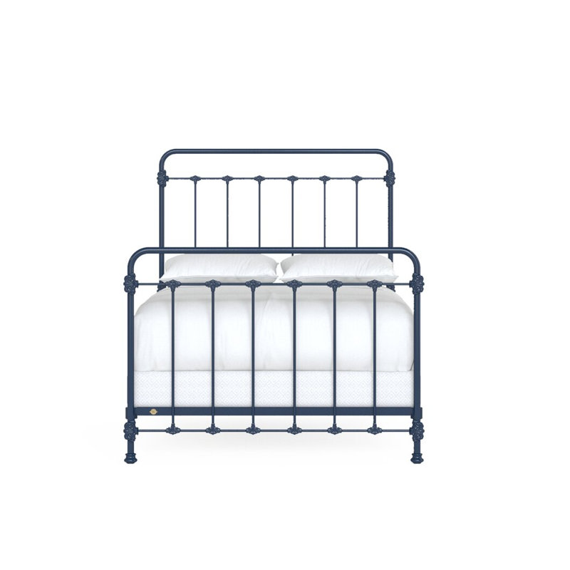 160 Picket Fence Bed | Complete Standard, Full / Double, Navy Blue