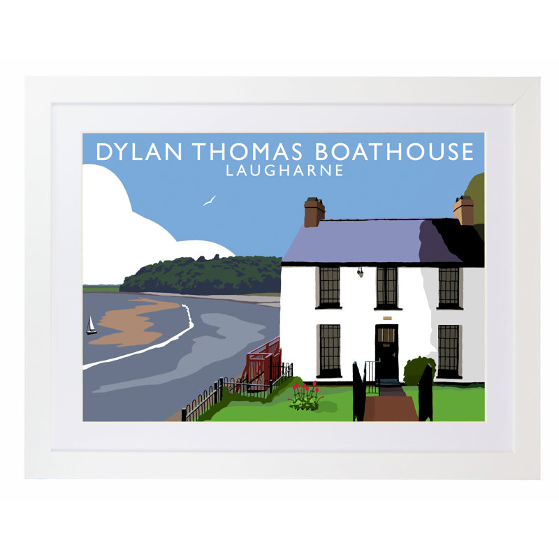 Richard O'Neil - Print, White Wood Frame, 44 cm H x 54 cm W x 2.2 cm D