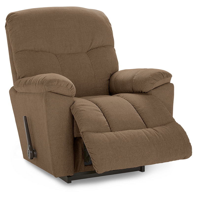 Fauteuil inclinable et berçant Morrison, Manuel, Selle de cuir