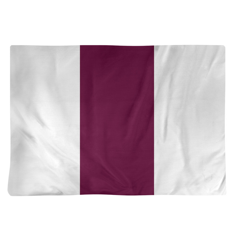 Récapitulatif de 18 po Virginia Turkey, Blanc, Sergé de coton