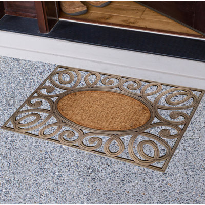 Baggs Non-Slip Paisley Doormat