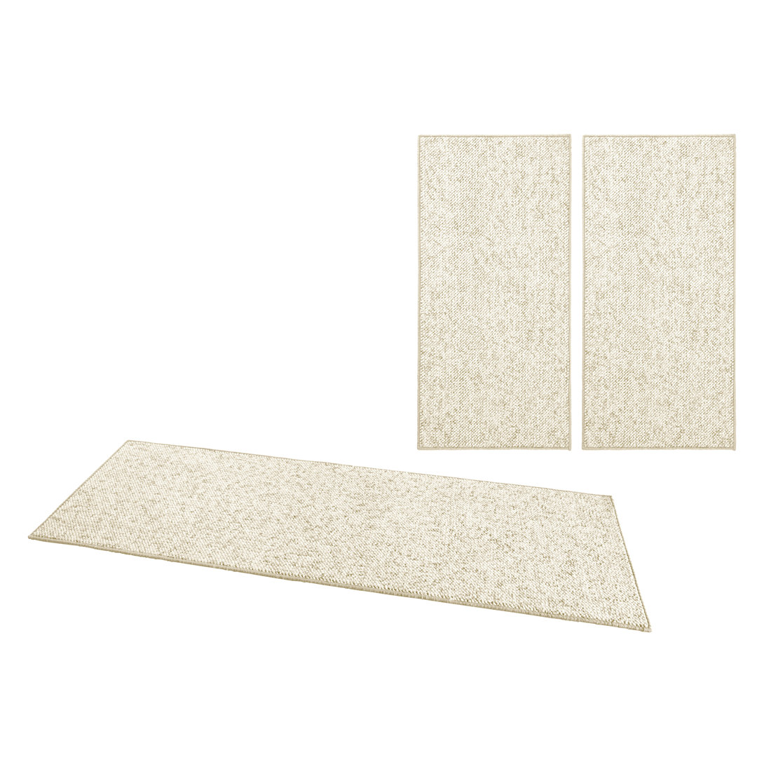 Teppich Wolly in Creme