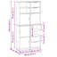 79cm H x 40cm W Bookcase-1840753298