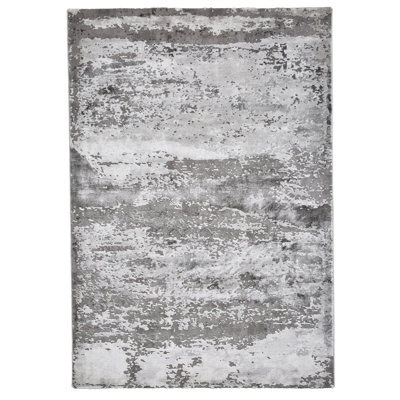 Craft area rug Machine Woven Rectangle Grey