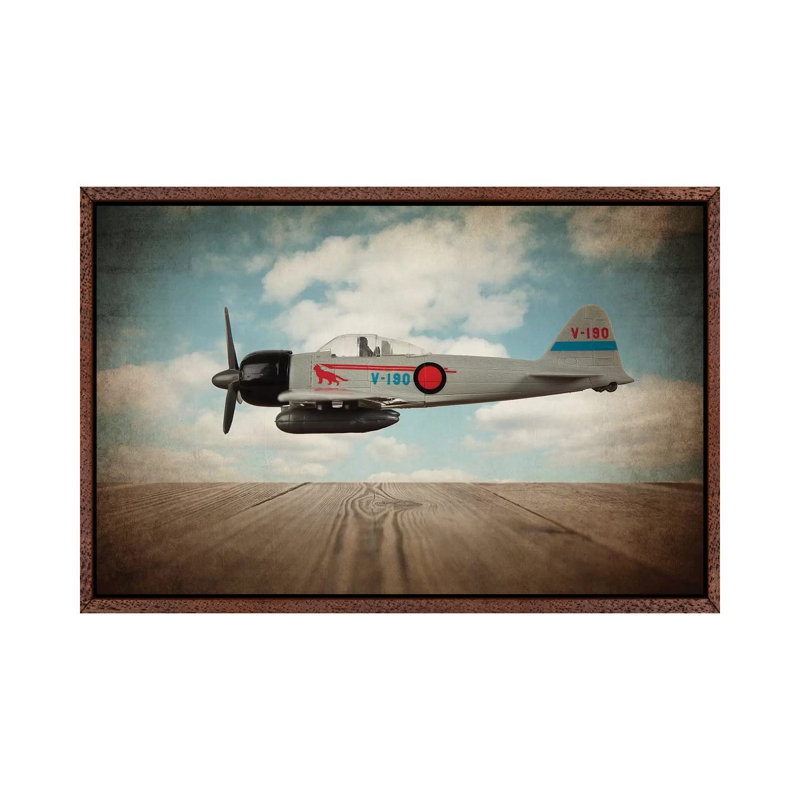 Zero - Print on Canvas, Classic Brown Wood Framed, 66.04 cm H x 45.72 cm W