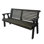 Banc de jardin robuste en bois traité