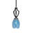 Zilo Stem Hung Mini Pendant With 5" Glass-32464957-32464954