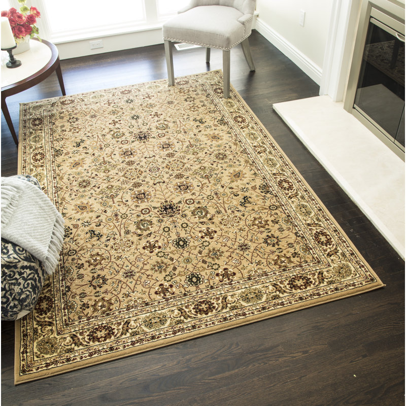Gloucester Gilded Loom Oriental Area Rug, Rectangle 3'11" x 5'3"