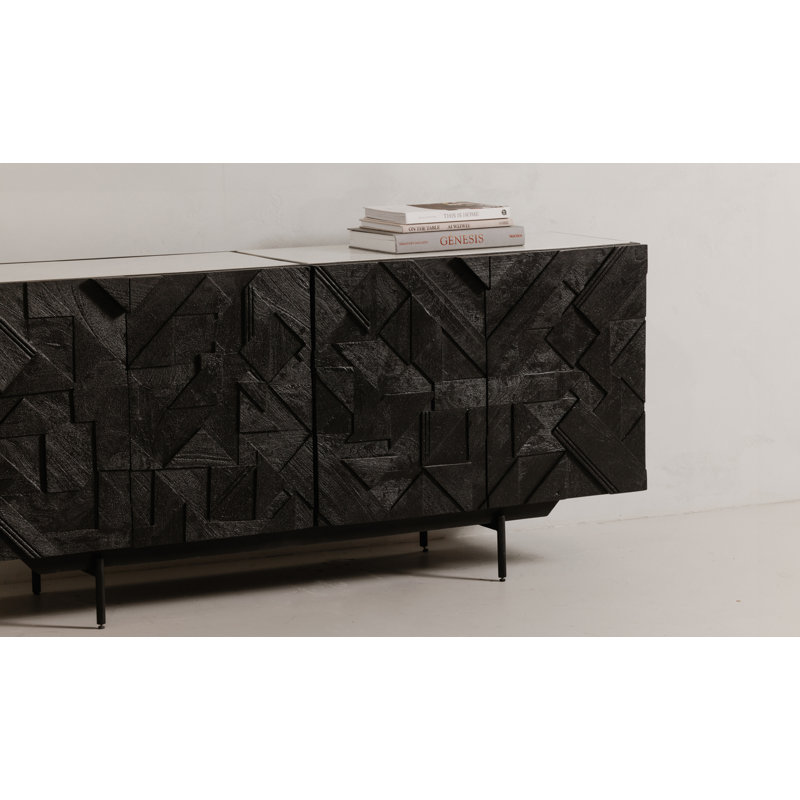 Dalia 72" Wide Mango Wood Sideboard