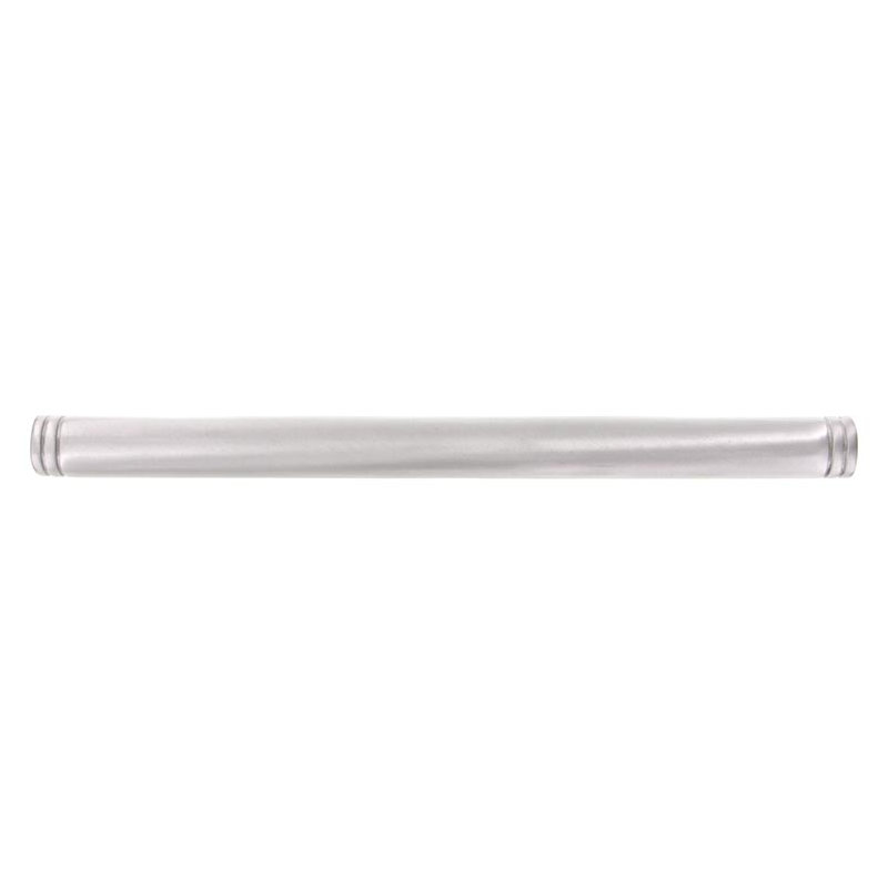 Archimedes Appliance Pull, Satin Nickel, Black