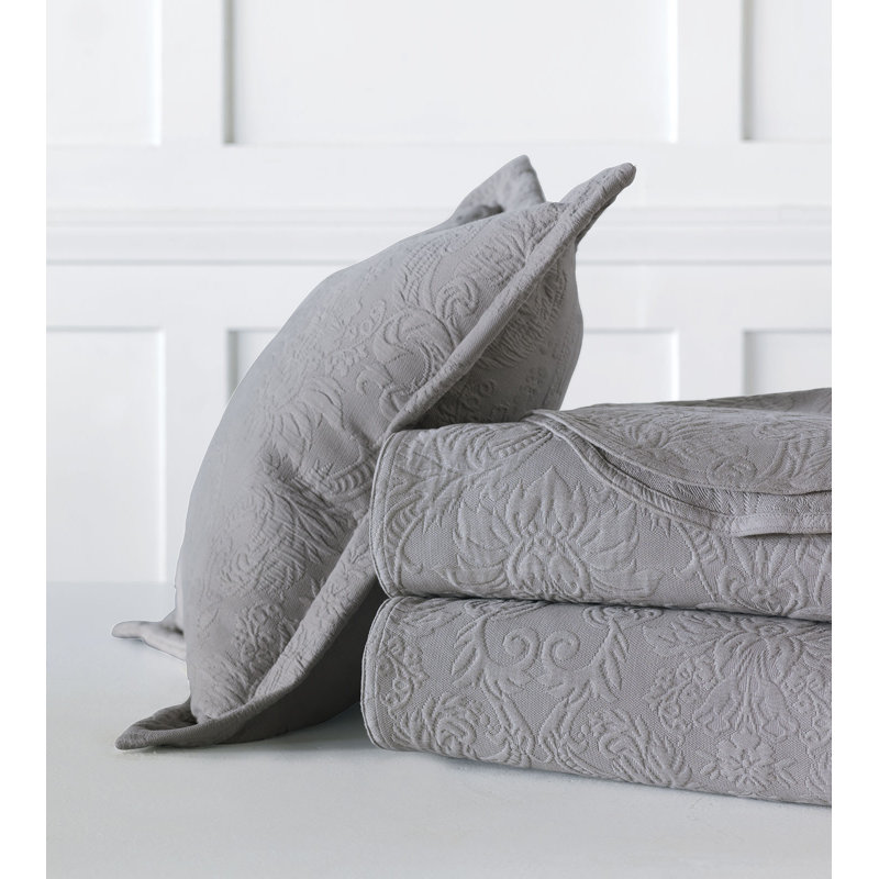 Sandrine Coverlet, Daybed Coverlet, Dove