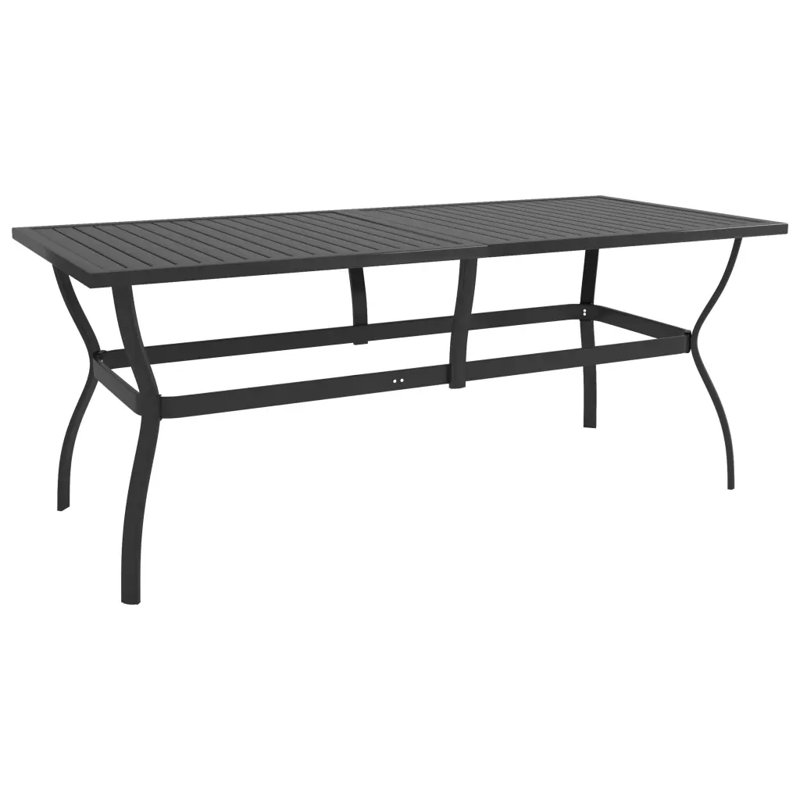 Cais Rectangular Outdoor Dining Table , cm W 80cm cm D, 72cm H x 190cm W x 80cm D