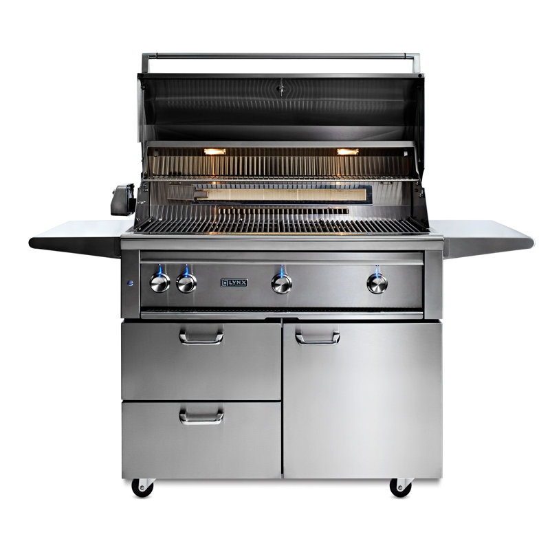 Lynx 42" Professional Built-In Grill with Rotisserie, Liquid Propane