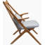 Fauteuil d'appoint H 35 po x l 26 po x P 33 po Janni ACW-004