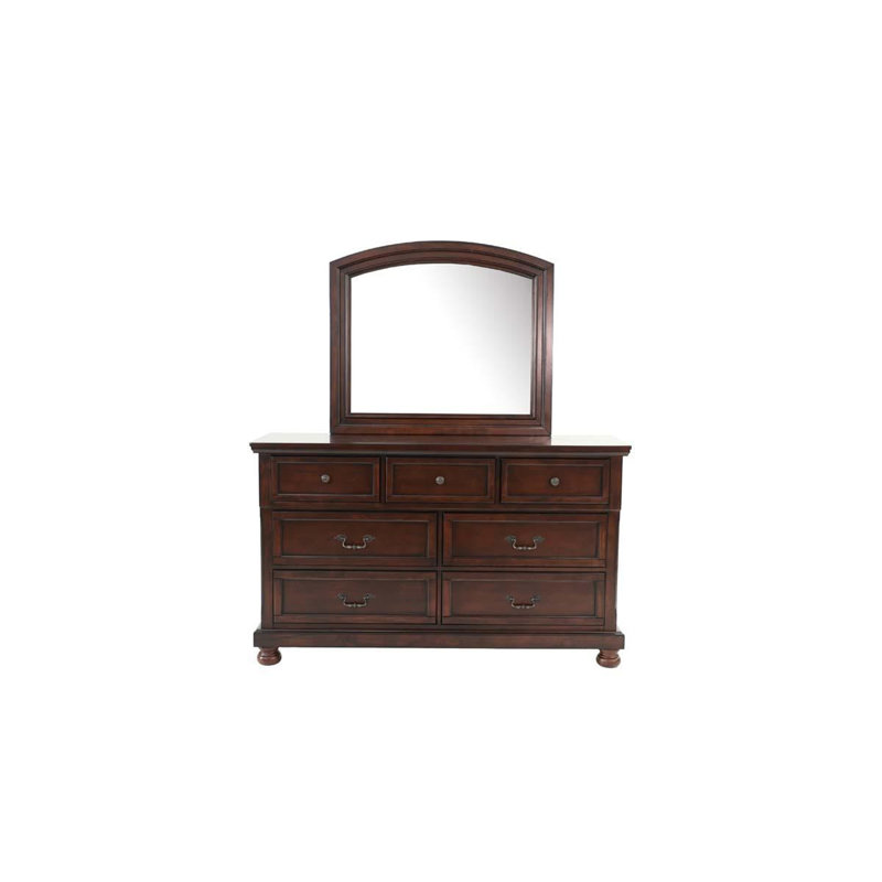 Commode de style traditionnel 1 pièce 3 petits tiroirs 4 grands tiroirs