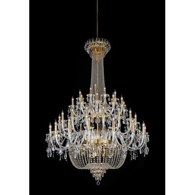 Lustre en cristal classique 64 lumières