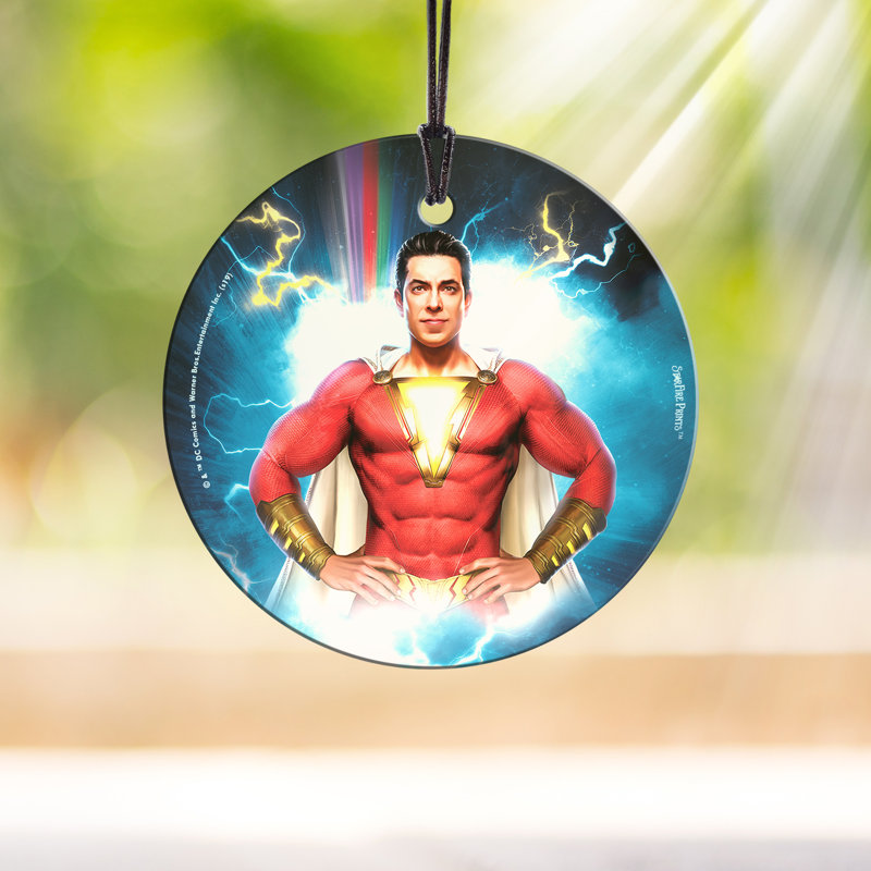 Starfire Prints Dc Comics Shazam Superhero Suncatcher
