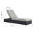 Modway Tahoe 27" Long Reclining Single Chaise with Cushions-95616598