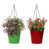 Vert pomme / rouge