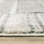 Tapis brun clair / gris anthracite tissé à la machine Chase-766179660