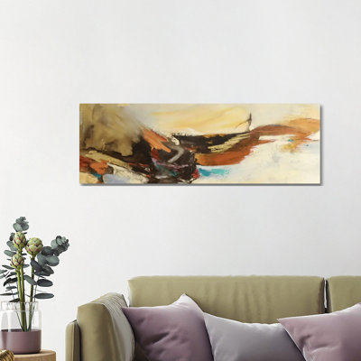 Causal I by Gabriela Villarreal - Wrapped Canvas Panoramic Painting