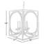Luminaire suspendu rectangulaire 4 lumières Castiel
