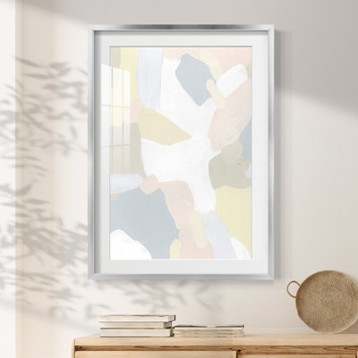 «Blush Abstract IV», galerie tendue sur toile