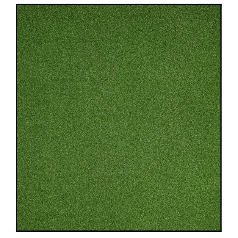 Tapis d'extérieur avec pelouse synthétique antidérapante robuste, Carré 11 pi