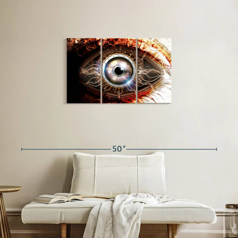 Kelan Bionic Eye, 20" H x 33" W