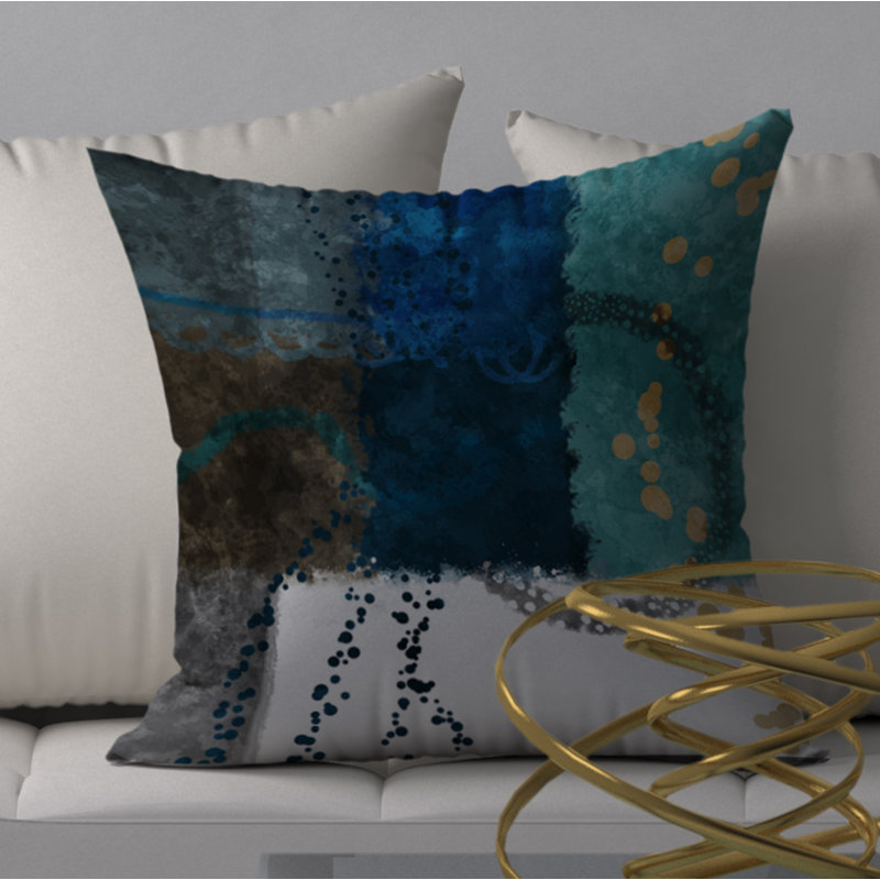 Housse de coussin carrée/insert, 24" X 24"
