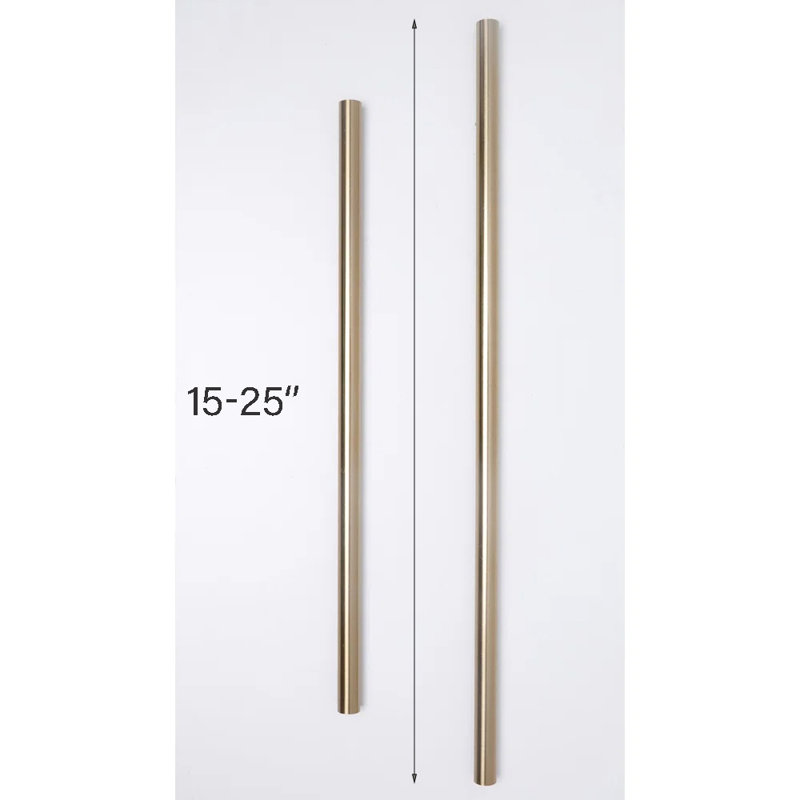 Tige de ventilateur de plafond et télécommande, 24''