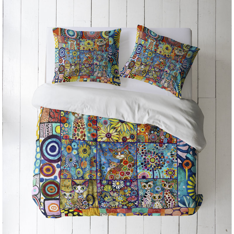 Modern & Contemporary Duvet Cover, Twin Duvet Cover + 1 Queen Sham