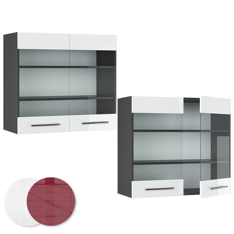 Kamouri Fame 228 + front white HGL, White/Dark Grey