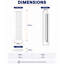 Uxbridge Vertical Traditional Colosseum Radiator-40191302-40191305