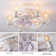 52 cm Farmhouse Reversible Caged Ceiling Fan with Light Kit and Remote